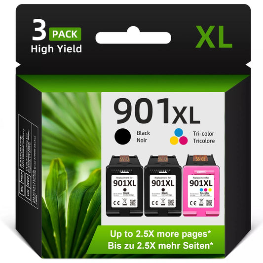 901XL Ink Cartridge Replaces For HP 901 Officejet 4500 J4580 J4550 J4540 J4680