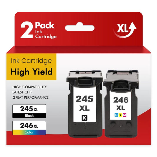 PG-245XL CL-246XL Ink Cartridge for Canon PIXMA MG2522 MG2520 MX490 MX492 TR4520