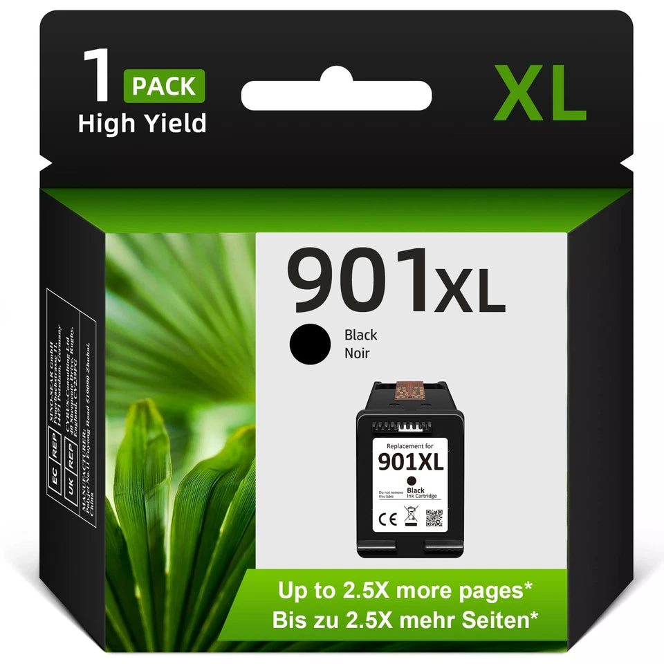901XL Ink Cartridge Replaces For HP 901 Officejet 4500 J4580 J4550 J4540 J4680