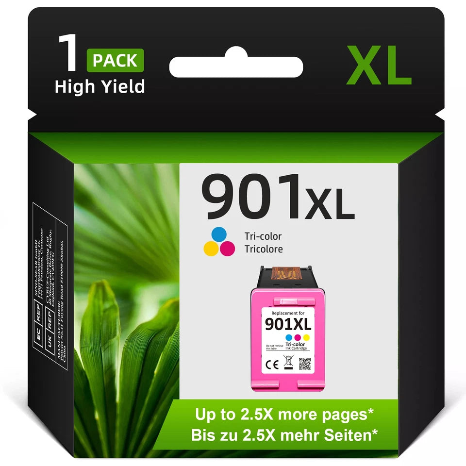 901XL Ink Cartridge Replaces For HP 901 Officejet 4500 J4580 J4550 J4540 J4680