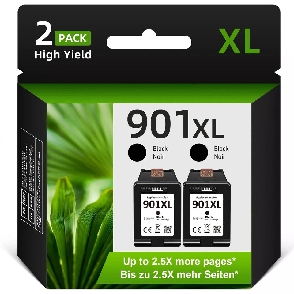 901XL Ink Cartridge Replaces For HP 901 Officejet 4500 J4580 J4550 J4540 J4680