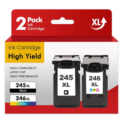 PG-245XL CL-246XL Ink Cartridge for Canon PIXMA MG2522 MG2520 MX490 MX492 TR4520