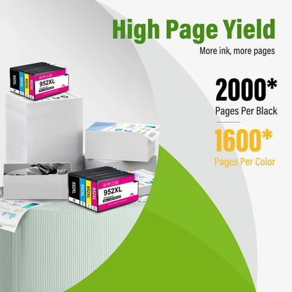 952 XL 952XL Ink Cartridges for HP OfficeJet Pro 8710 7740 8715 8702 8210 8716